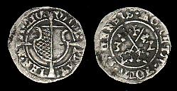 Серебряный шиллинг, 1532, Ливонский орден